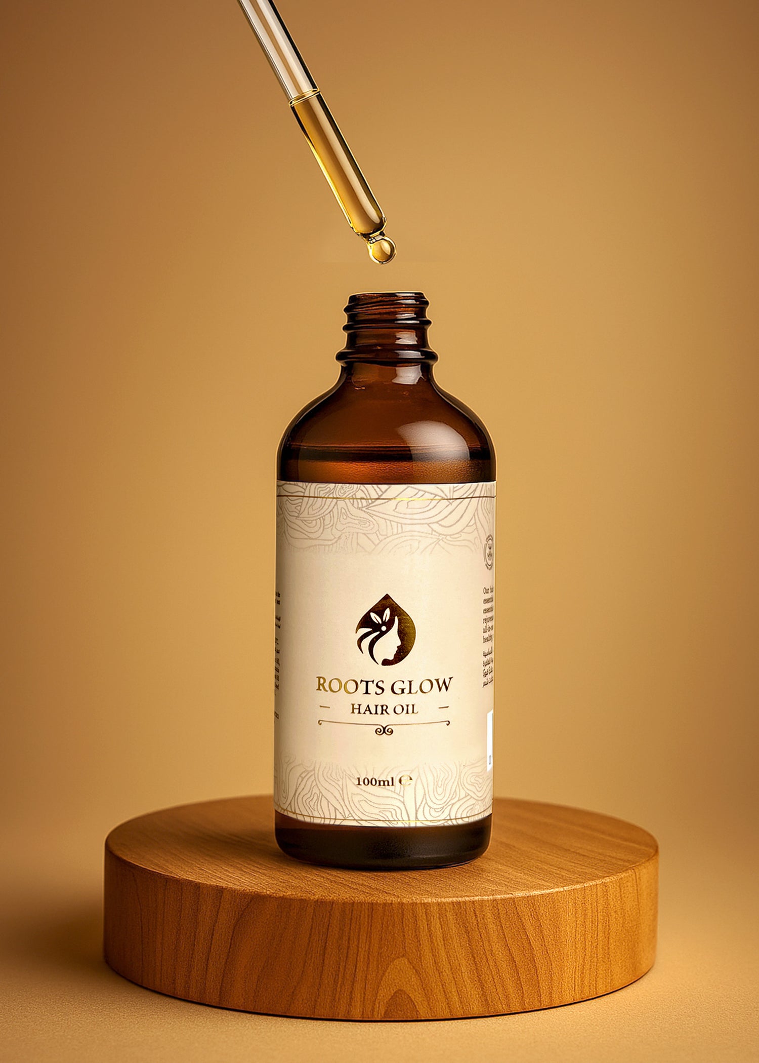 Roots Glow Hair Oil – 100 ml Over 2 Months Of Use