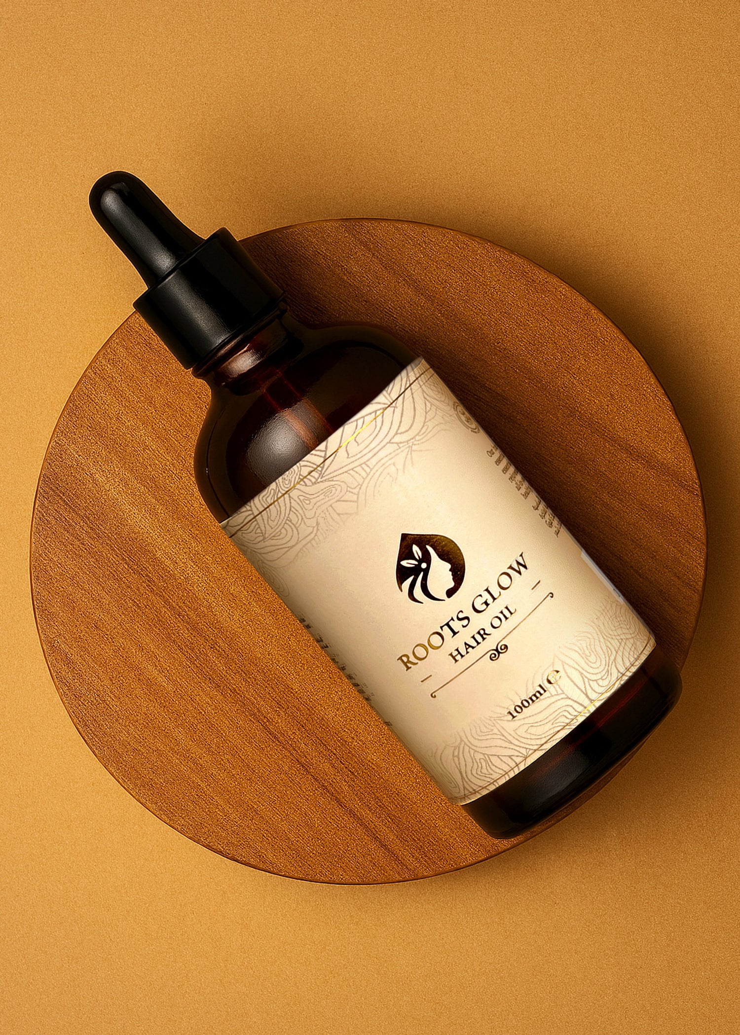 Roots Glow Hair Oil – 100 ml Over 2 Months Of Use